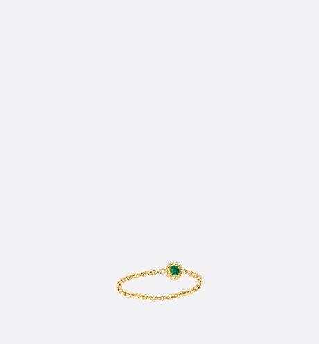 dior mimirose ring|Mimirose Ring Yellow Gold and Emerald .